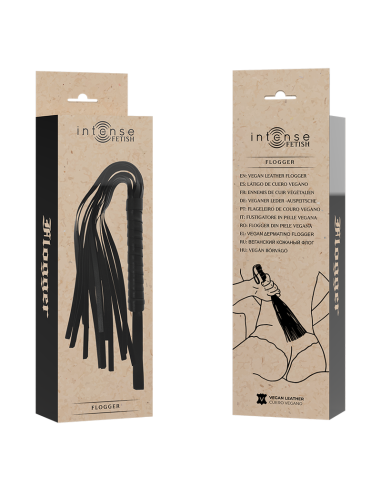 INTENSE FETISH - LÁTIGO DE CUERO VEGANO