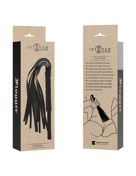 INTENSE FETISH - LÁTIGO DE CUERO VEGANO