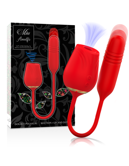 MIA - AMALFI DOBLE PLEASURE SUCCIÓN + UP AND DOWN