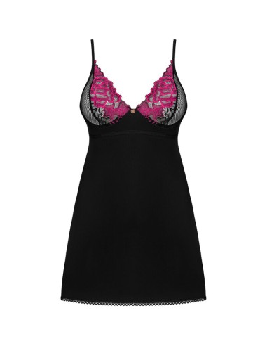OBSESSIVE - ROSENTY CHEMISE  TANGA XS/S