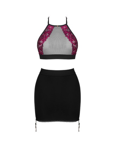 OBSESSIVE - ROSENTY TOP  FALDA XS/S