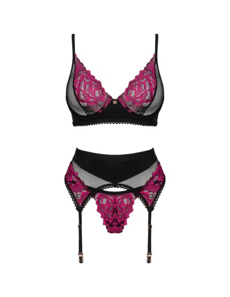 OBSESSIVE - ROSENTY SET TRES PIEZAS XS/S