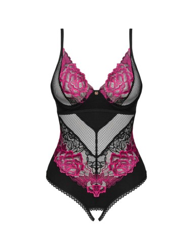 OBSESSIVE - ROSENTY CROTCHLESS TEDDY XS/S