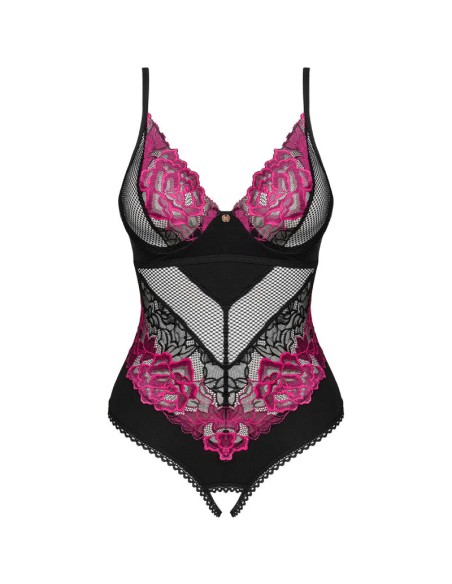 OBSESSIVE - ROSENTY CROTCHLESS TEDDY XS/S