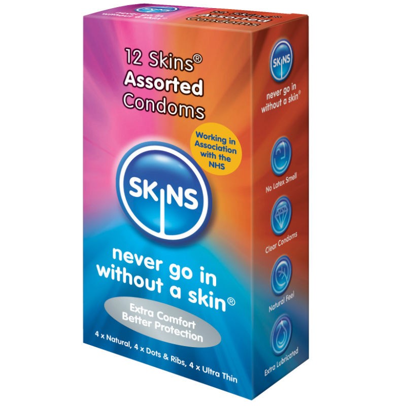 SKINS PRESERVATIVOS NATURAL + FINO + PUNTOS...