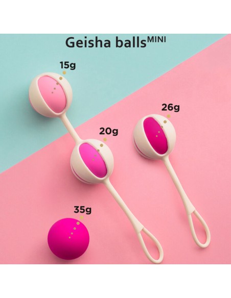 GVIBE - SET 4 GEISHA BALLS MINI MORADO