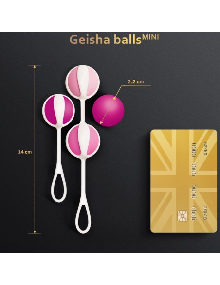 GVIBE - SET 4 GEISHA BALLS MINI MORADO