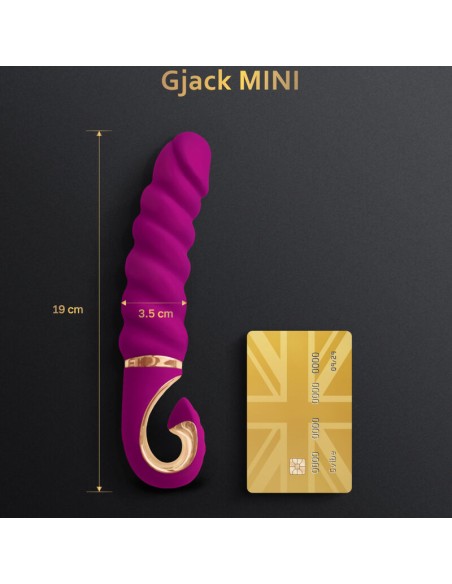 GVIBE - GJACK MINI VIBRADOR SILICIONA MORADO