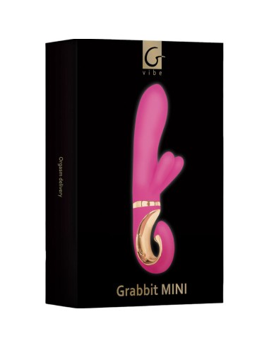 GVIBE - GRABBIT MINI VIBRADOR SILICIONA ROSA