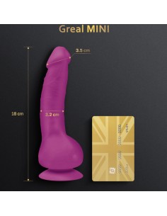 G-VIBE - GREAL MINI DILDO VIBRADOR SILICIONA FUCSIA 2