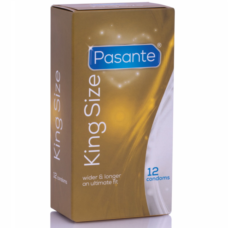 PASANTE PRESERVATIVOS KING MÁS LARGOS Y ANCHOS...