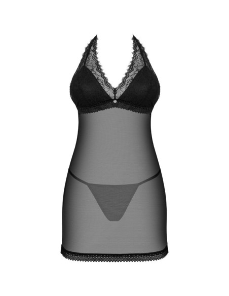 OBSESSIVE - MEDILLA CHEMISE  TANGA XS/S