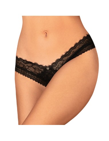 OBSESSIVE - MEDILLA TANGA CROTCHLESS XS/S