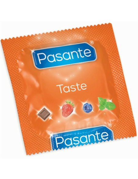 PASANTE - PRESERVATIVO SABOR ARANDANO BOLSA 144 UNIDADES