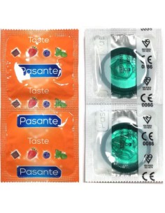 PASANTE - PRESERVATIVO SABOR MENTA BOLSA 144 UNIDADES