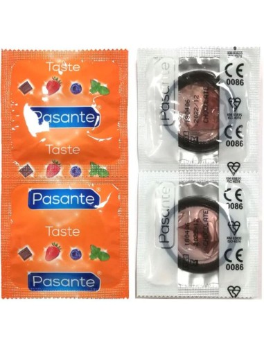 PASANTE - PRESERVATIVO SABOR CHOCOLATE BOLSA...