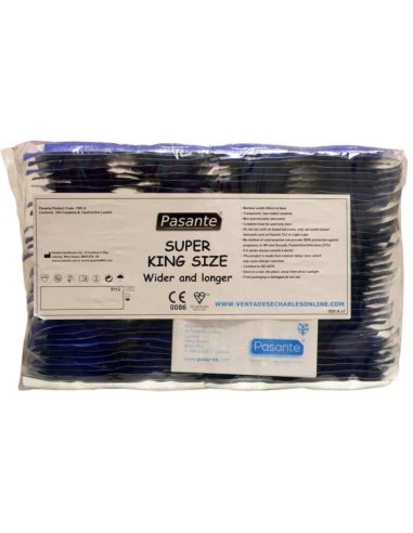 PASANTE - PRESERVATIVO TAMAÑO SUPER KING BOLSA...