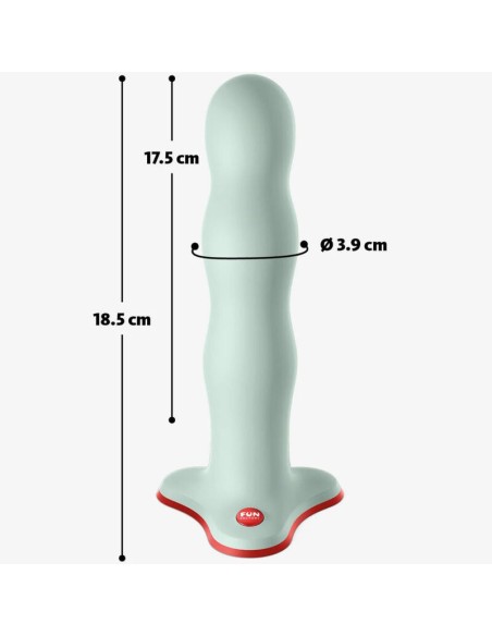 FUN FACTORY - BOUNCER DILDO RECARGABLE VERDE SALVIA