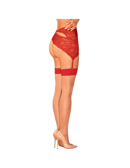 OBSESSIVE - S814 MEDIAS ROJA S/M