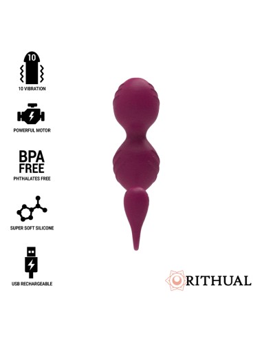 RITUAL NISHA BOLAS KEGEL RECARGABLES VIBRADORAS...