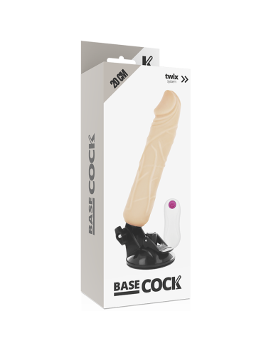 BASECOCK - VIBRADOR REALISTICO CONTROL REMOTO...
