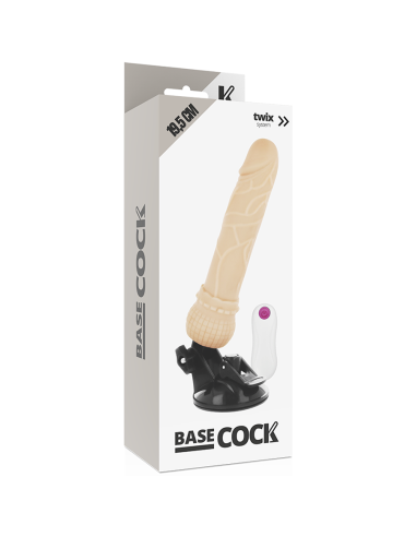 BASECOCK - VIBRADOR REALISTICO CONTROL REMOTO...