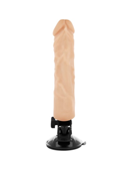 BASECOCK - VIBRADOR REALISTICO CONTROL REMOTO NATURAL 21 CM