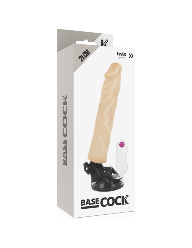 BASECOCK - VIBRADOR REALISTICO CONTROL REMOTO...