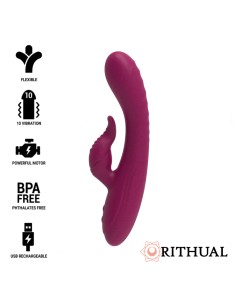 RITHUAL - ANUSARA MOTOR DUAL RECARGABLE 2.0 ORQUIDEA 2