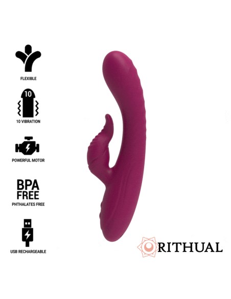 RITHUAL - ANUSARA MOTOR DUAL RECARGABLE 2.0 ORQUIDEA