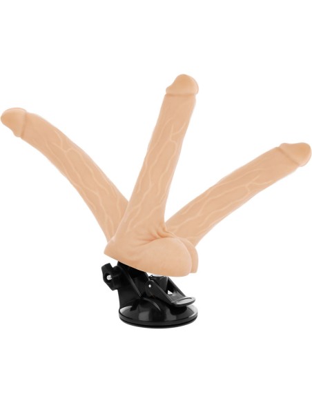 BASECOCK VIBRADOR ARTICULABLE CONTROL REMOTO NATURAL 18.5CM
