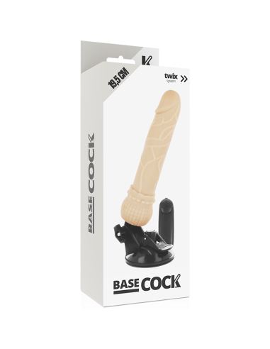 BASECOCK - VIBRADOR REALISTICO CONTROL REMOTO...