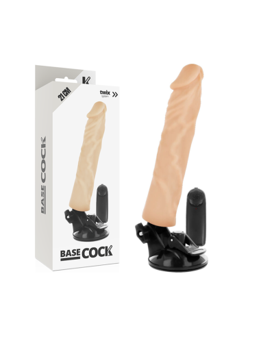 BASECOCK - VIBRADOR REALISTICO CONTROL REMOTO...