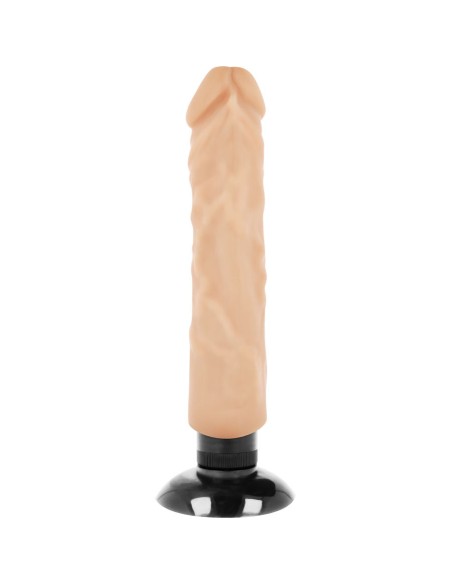 BASECOCK - VIBRADOR REALISTICO 2-1 NATURAL 20 CM