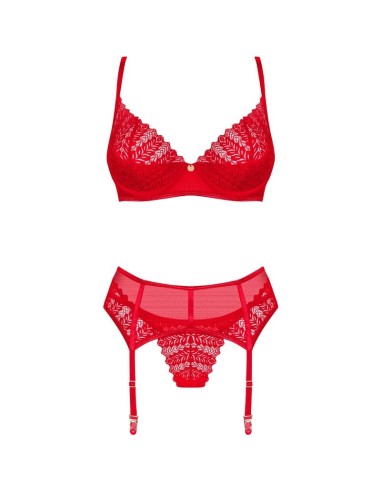 OBSESSIVE - INGRIDIA SET DOS PIEZAS CROTCHLESS...