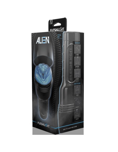 FLESHLIGHT - MASTURBADOR ALIEN AZUL METALICO