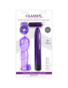 CLASSIX - KIT PARA PAREJAS CON ANILLO, FUNDA Y BALAS MORADO 2