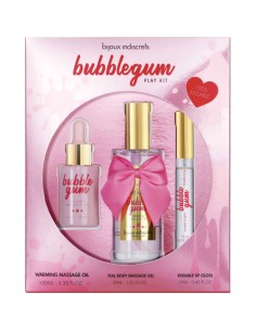 BIJOUX - INDISCRETS BUBBLEGUM PLAY KIT CON ACEITE GEL...