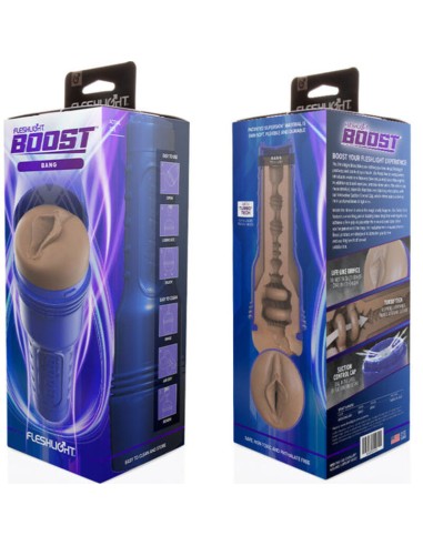 FLESHLIGHT BOOST - MASTURBADOR VAGINA BANG MD...