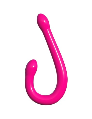 CLASSIX - DILDO DOBLE FLEXIBLE 43.7 CM ROSA