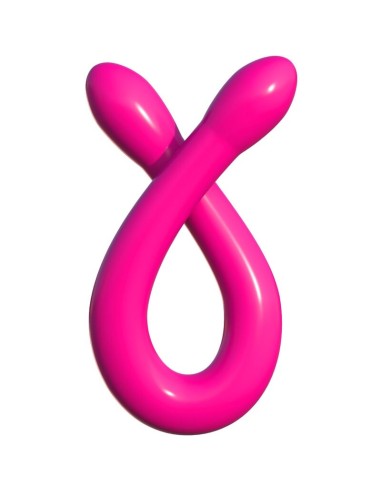 CLASSIX - DILDO DOBLE FLEXIBLE 43.7 CM ROSA