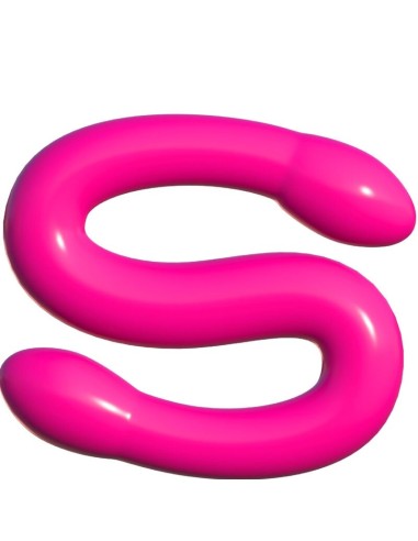 CLASSIX - DILDO DOBLE FLEXIBLE 43.7 CM ROSA