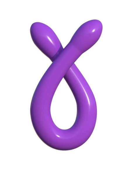 CLASSIX - DILDO DOBLE FLEXIBLE 43.7 CM MORADO