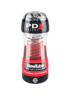 PDX ELITE - STROKER VIEWTUBE 2 SPIRAL COMPRESSION...
