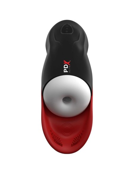 PDX ELITE - MASTURBADOR STROKER FAP-O-MATIC PRO CON BASE PARA TESTÍCULOS