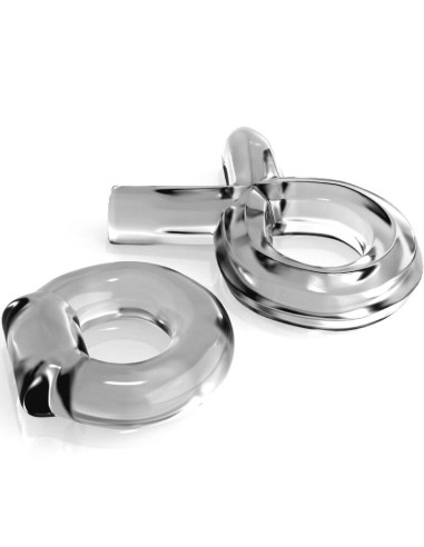 CLASSIX - SET PARA PAREJAS 2 ANILLOS PENE...