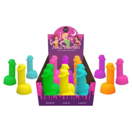 KHEPER GAMES NEON CHUPITOS FORMA PENE 1 UNIDAD (COLOR ALEATORIO)