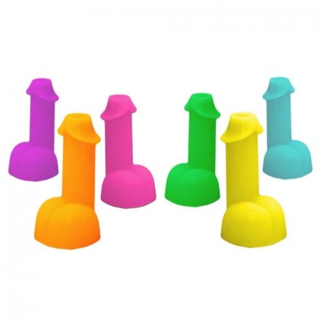 KHEPER GAMES NEON CHUPITOS FORMA PENE 1 UNIDAD (COLOR ALEATORIO)