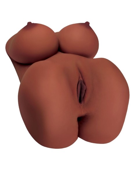 PDX PLUS - TORSO MASTURBADOR EZ BANG FEMENINO REALISTA MARRON