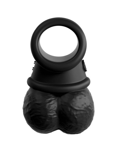 KING COCK - ELITE ANILLO CON TESTICULOS DE...